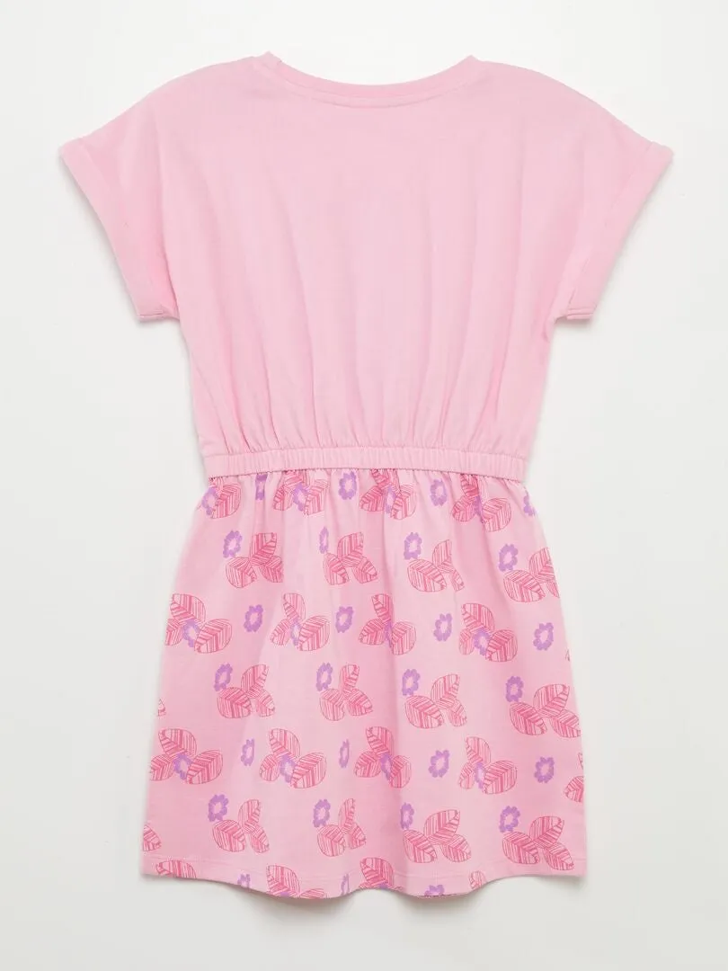 Robe en jersey 'LOL Surprise' - Rose