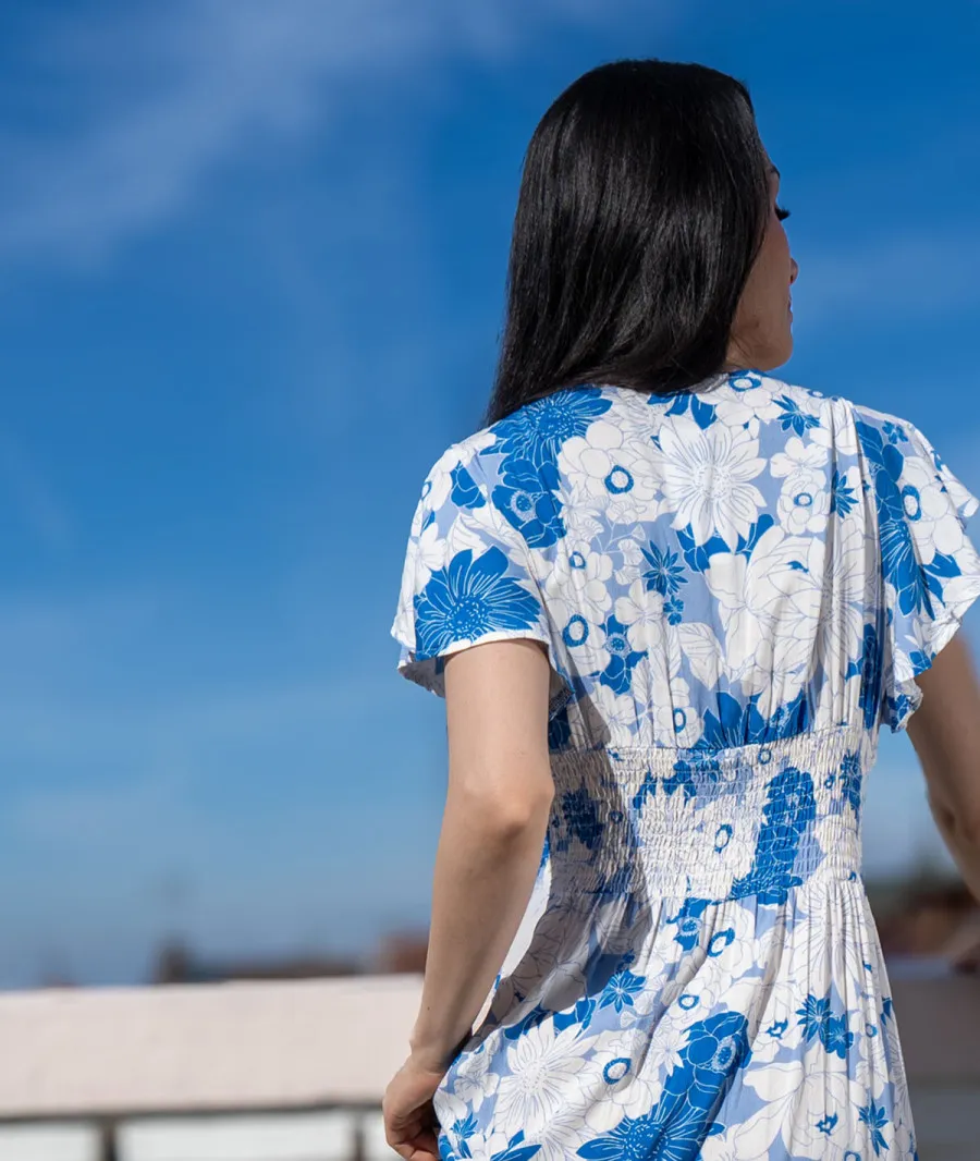 Robe longue fluide Madeline