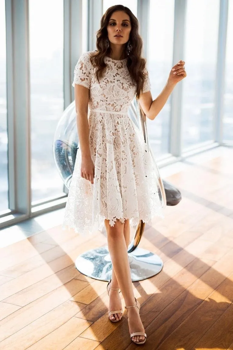 Robe Midi En Dentelle Gitane