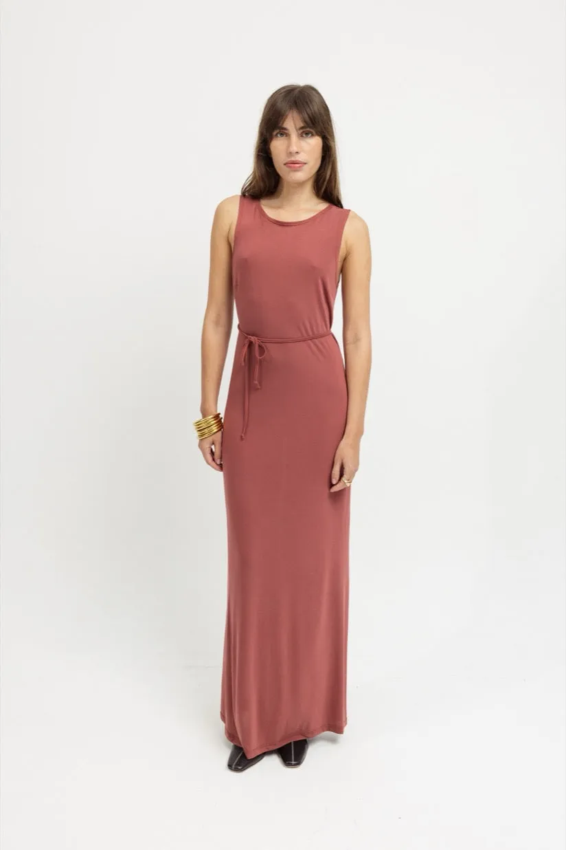 robe à bretelle en anneaux