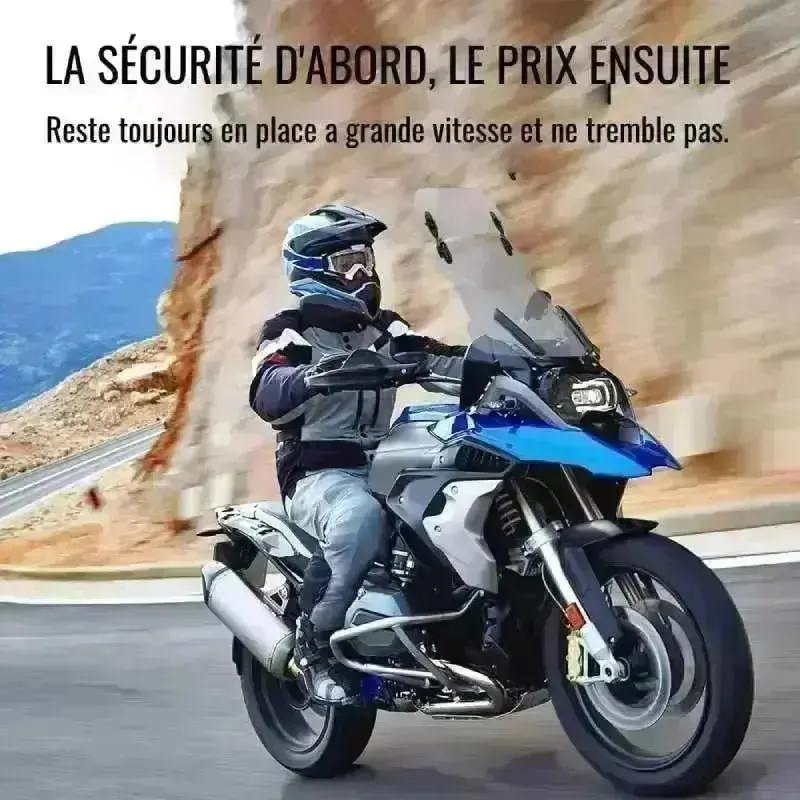 Réhausse de pare-brise moto