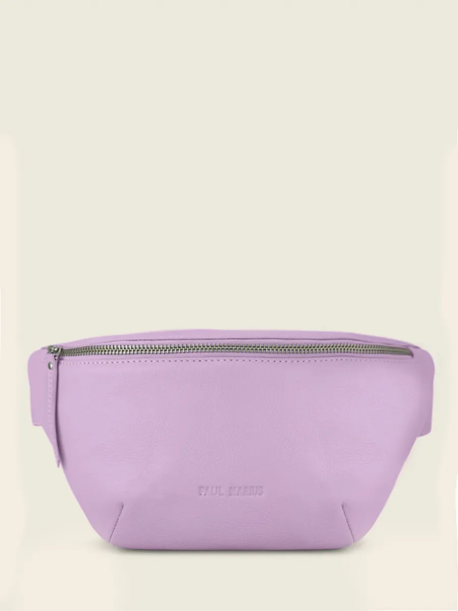 SAC BANANE EN CUIR VIOLET LaBanane Pastel - Lilas