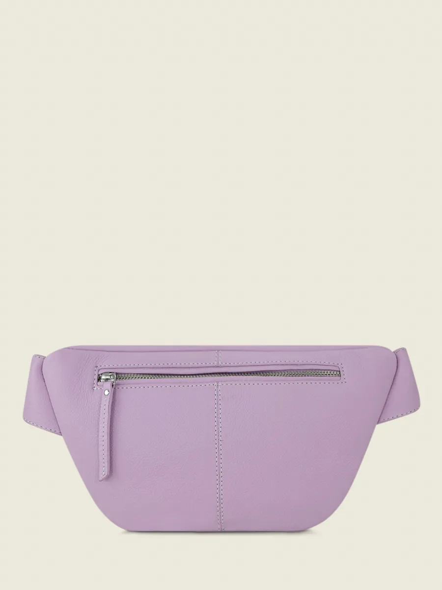 SAC BANANE EN CUIR VIOLET LaBanane Pastel - Lilas