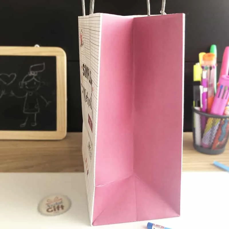 Sac cadeau - Simplement Merveilleuse (20 cm)