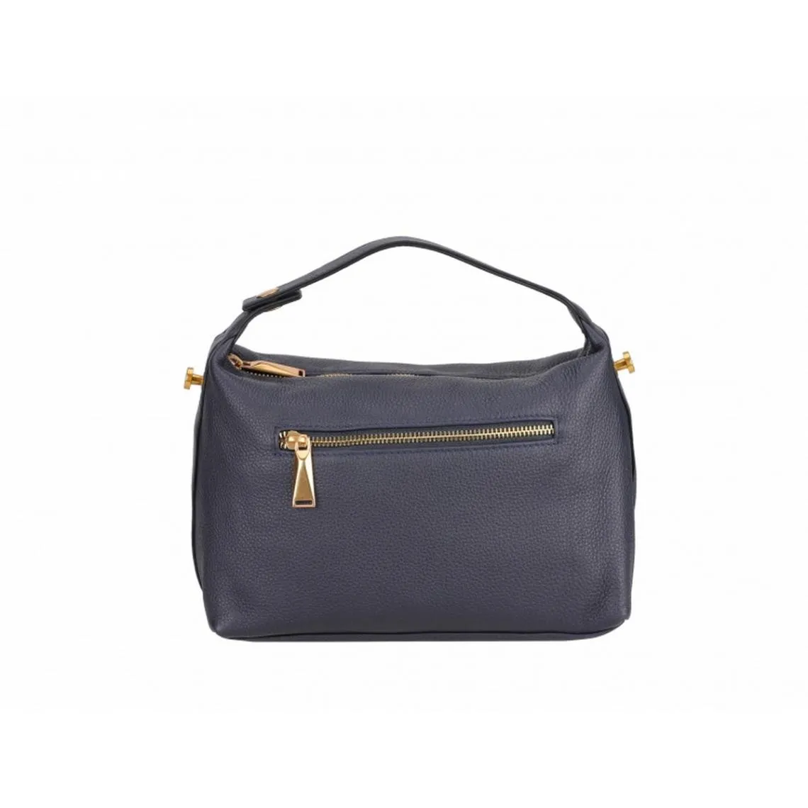 Sac épaule en cuir bleu nuit  Camille | 3 Suisses