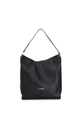 sac en cuir souple avec accessoire cafènoir black - CafèNoir