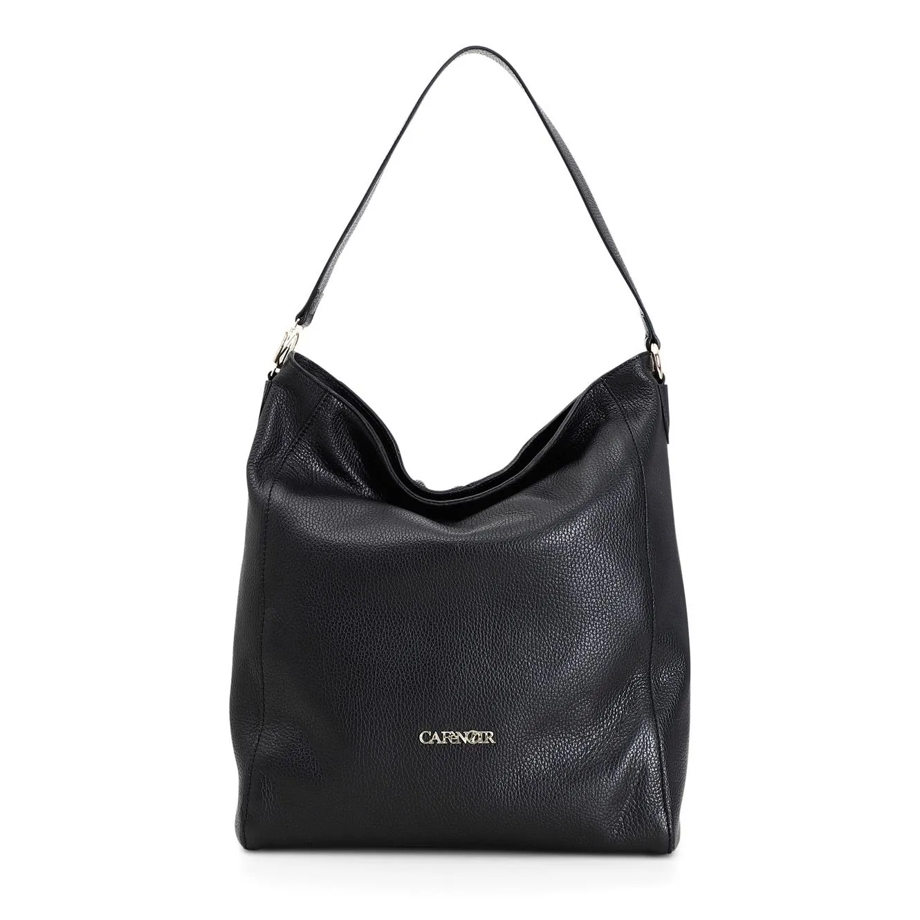 sac en cuir souple avec accessoire cafènoir black - CafèNoir