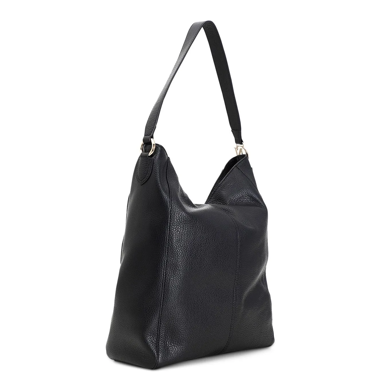 sac en cuir souple avec accessoire cafènoir black - CafèNoir