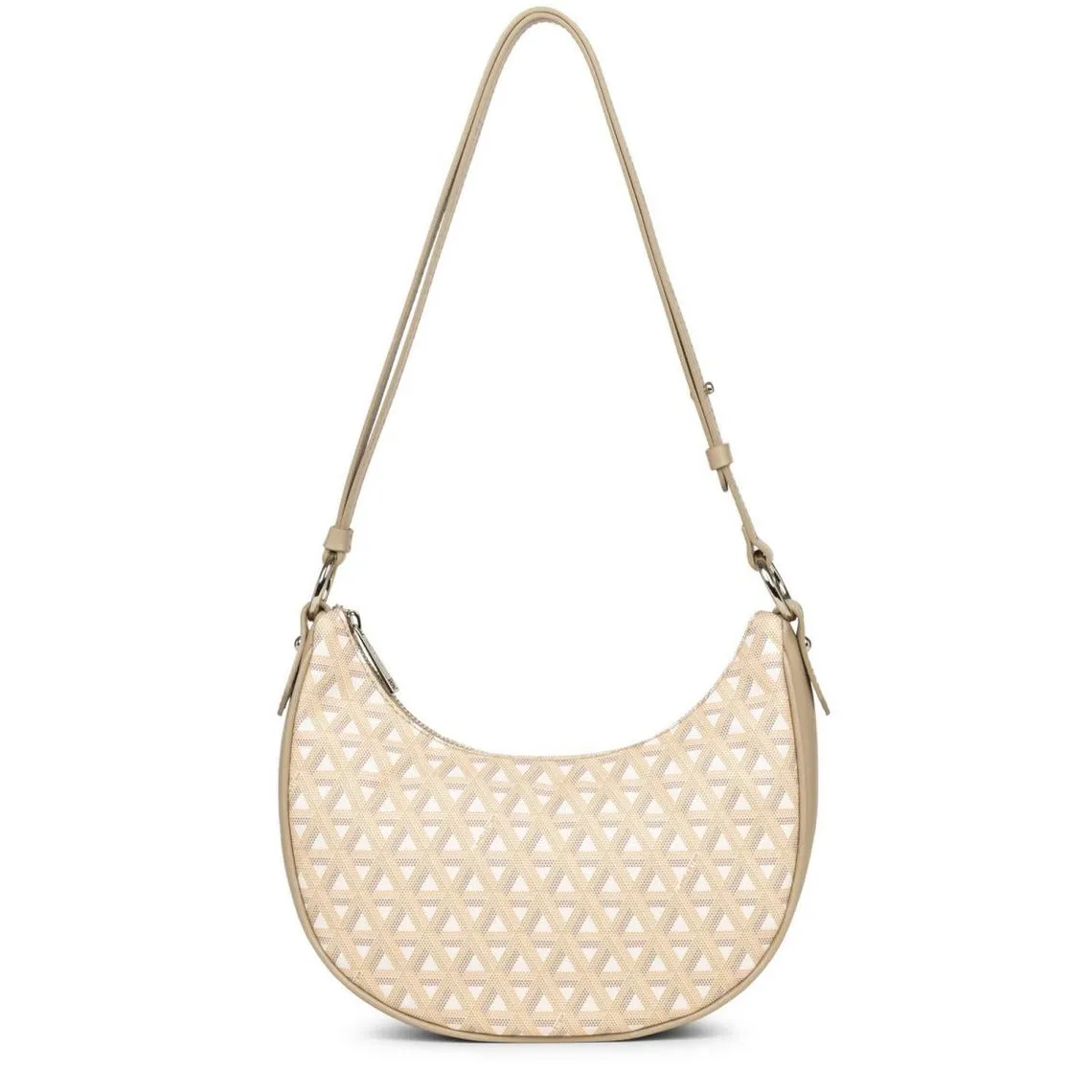 Sac hobo - Beige - IKON IT en cuir | 3 Suisses