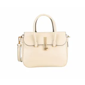 Sac Porté main en cuir beige  Eva | 3 Suisses