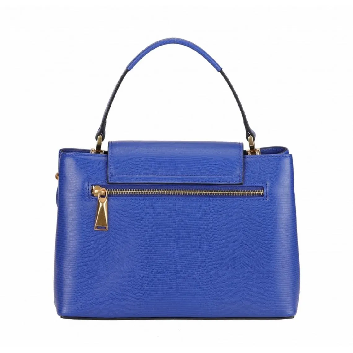 Sac Porté main en cuir bleu Margot | 3 Suisses