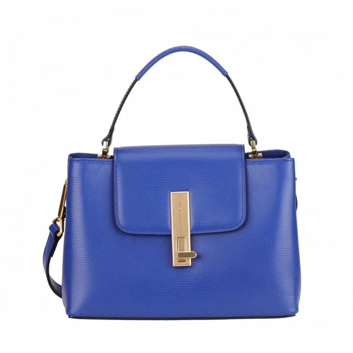 Sac Porté main en cuir bleu Margot | 3 Suisses