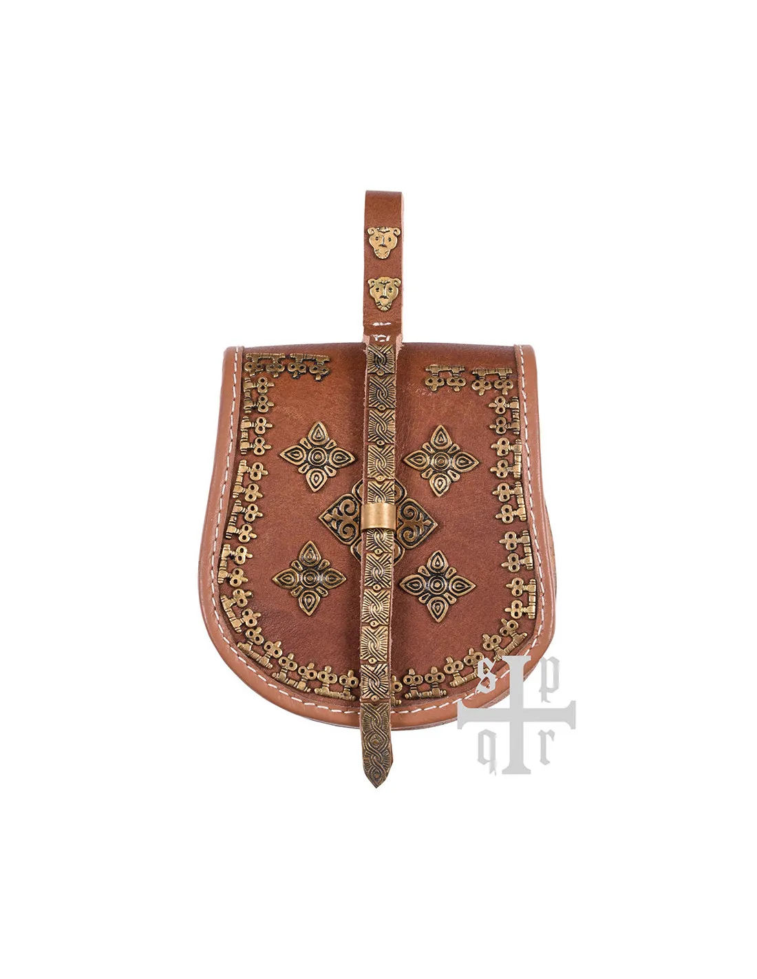 Sac Viking en cuir modèle Birka ⚔️ Boutique Épées