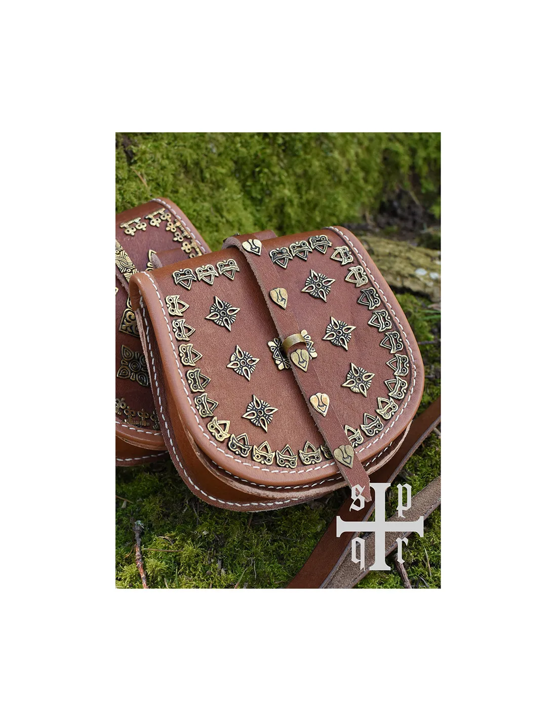 Sac Viking en cuir modèle Tarsoly ⚔️ Boutique Épées