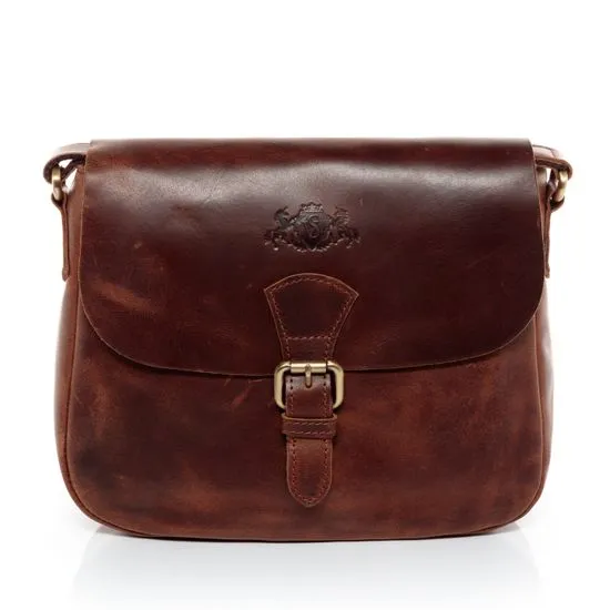 sac à main porté épaule cuir véritable nature cuir lisse nappa noir ou marron clair LIVA sac en cuir avec bretelle