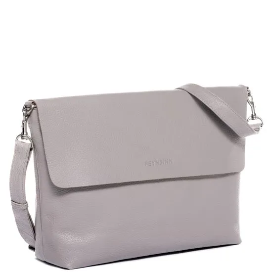 sac à main porté épaule cuir véritable nature cuir lisse nappa noir ou marron clair LIVA sac en cuir avec bretelle