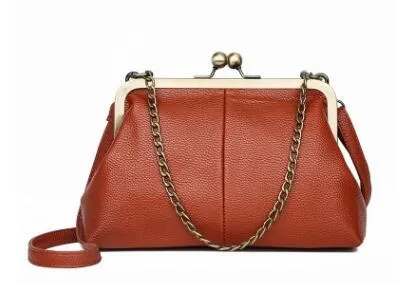 Sac à Main Vintage  Année 30 Marron