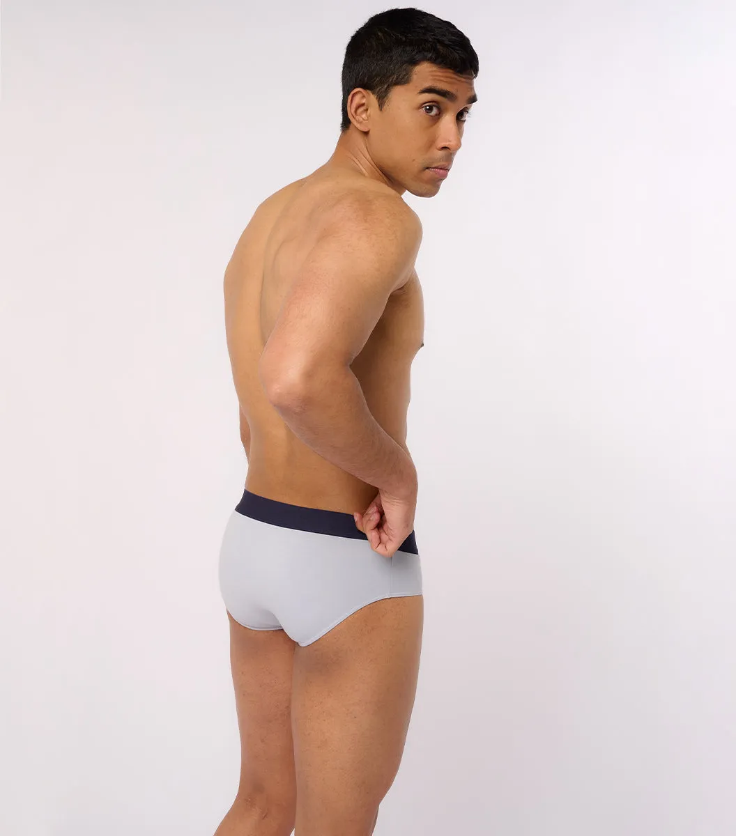 Slip Homme Gris - Intemporel