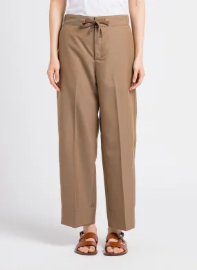 SOEUR  Pantalon droit taille haute sarajevo - Beige