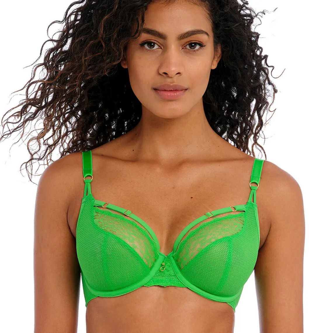 Soutien Gorge Plongeant - Vert | 3 Suisses