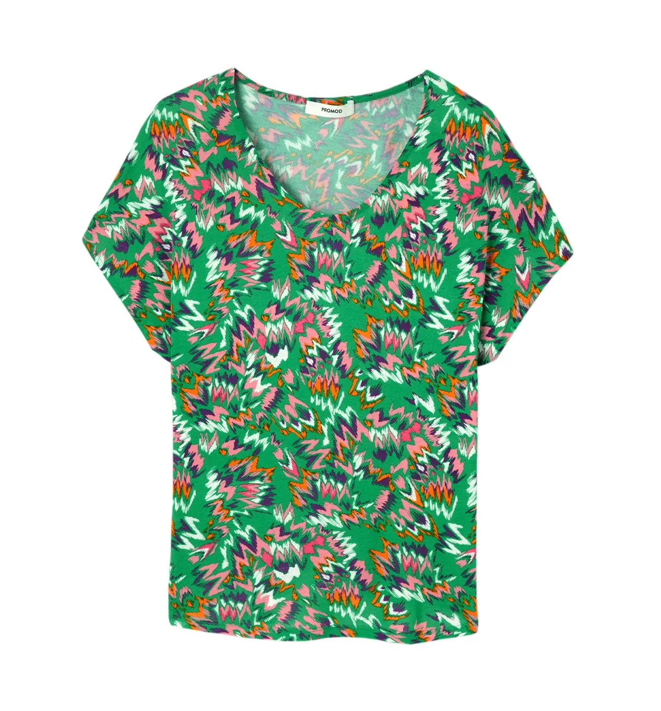 T-shirt imprimé Femme - Imprimé vert