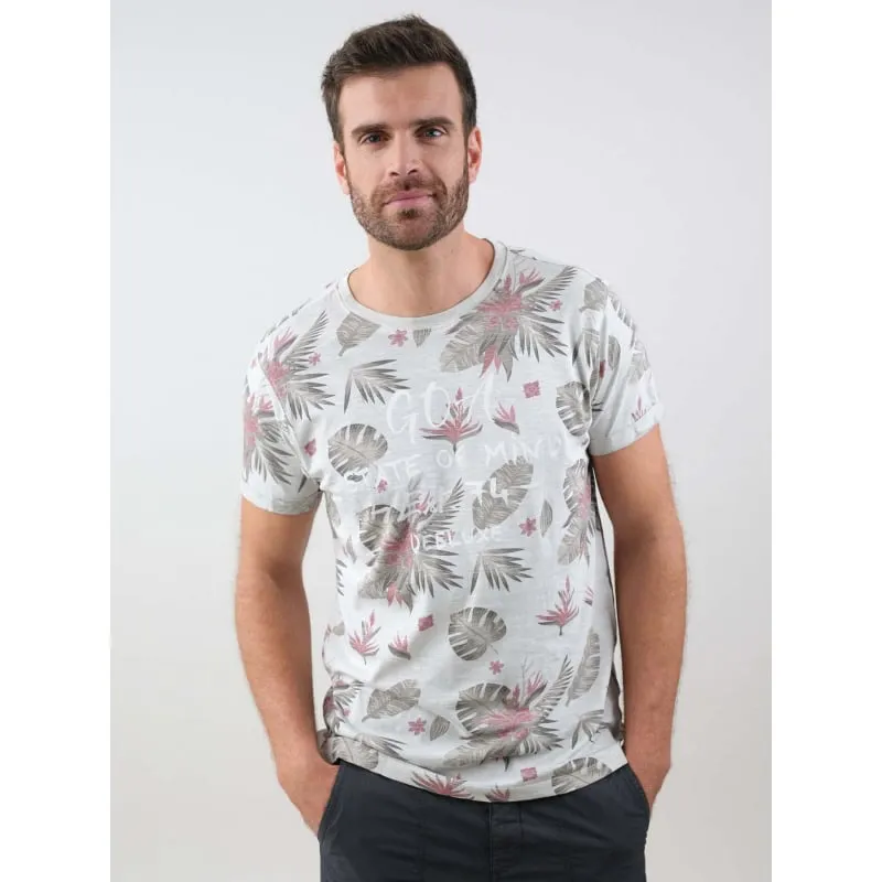 T-shirt imprimé tofel kaki homme - Benson & Cherry | wimod