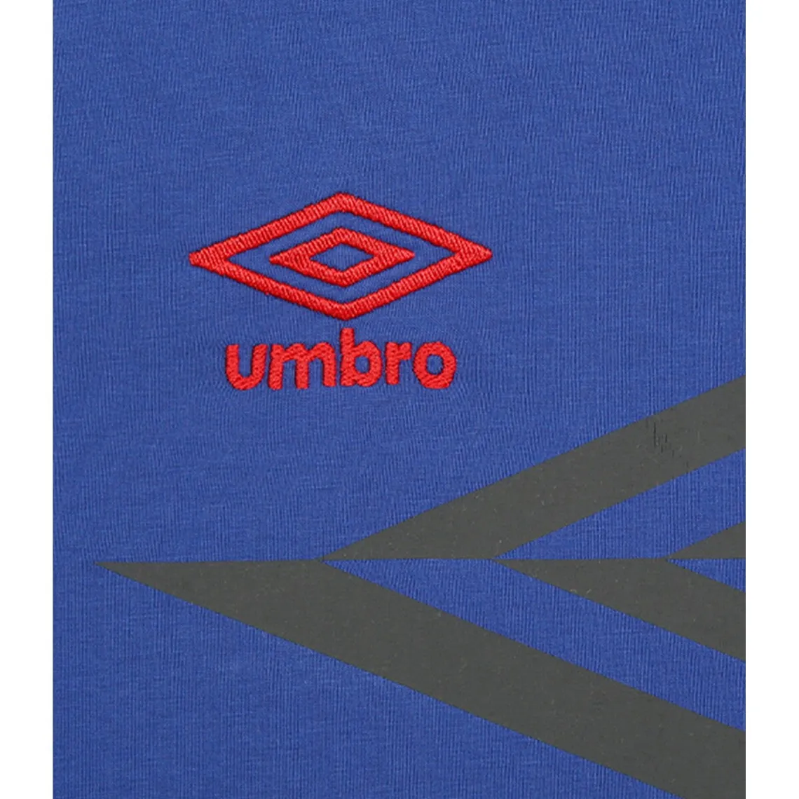 T-shirt manches courtes bleu en coton Umbro - T-shirt / Polo Homme sur MenCorner