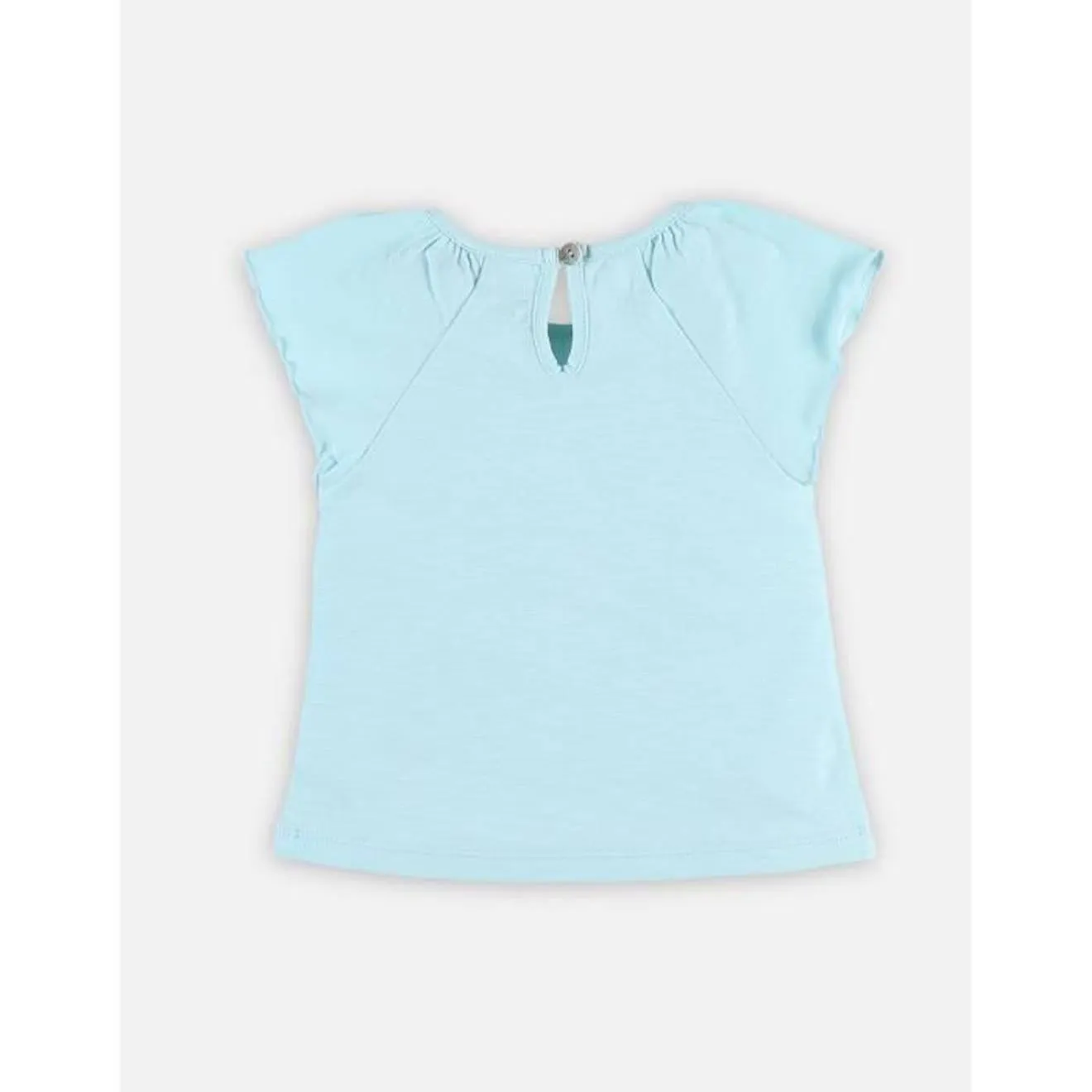 T-shirt manches courtes bleu - Noukies