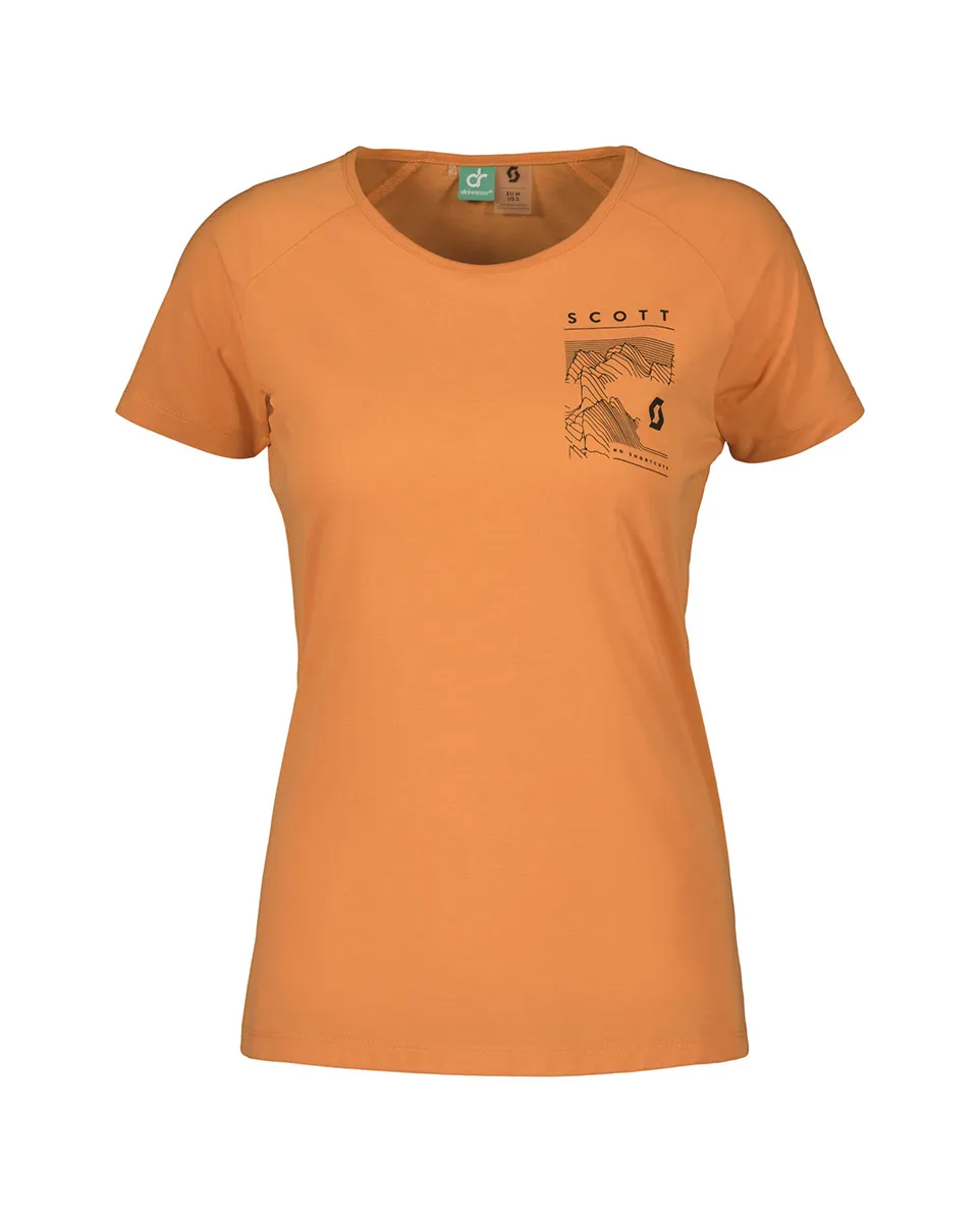 T-shirt manches courtes Femme DEFINED DRI Orange