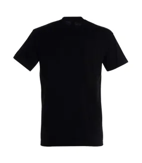 T-shirt manches courtes imperial homme noir SOLS