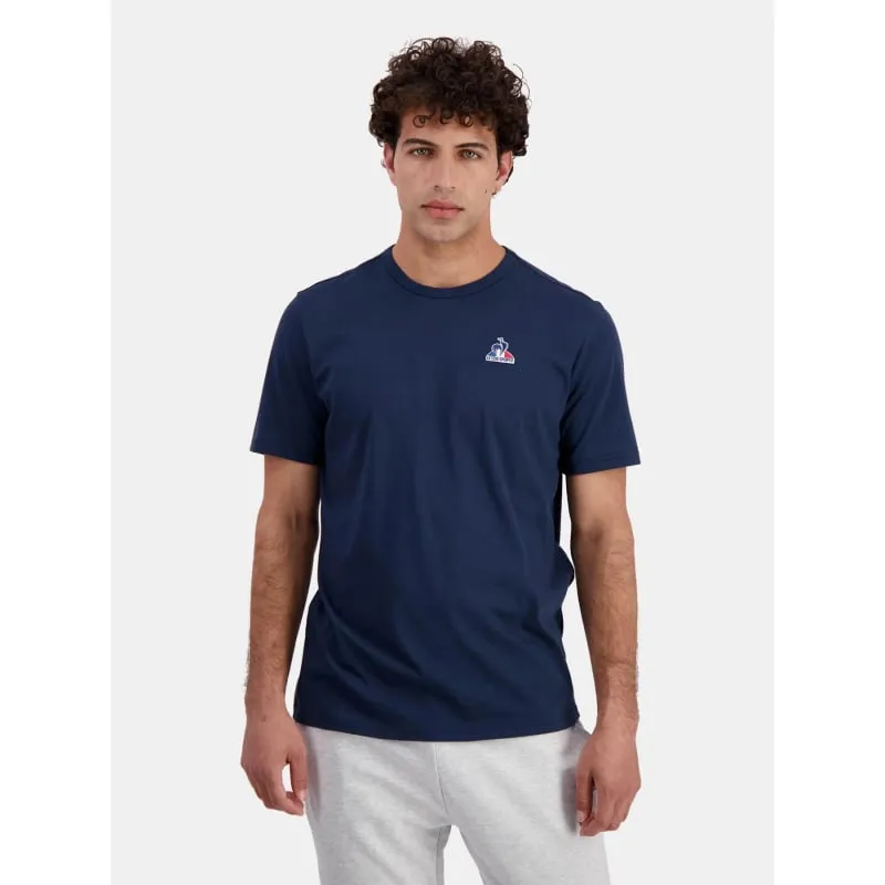 T-shirt manches courtes niki imprimé bleu homme - Deeluxe | wimod