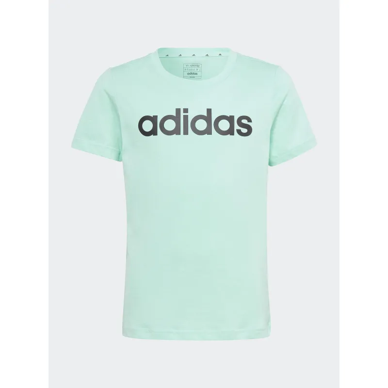 T-shirt manches courtes rose fille - Adidas | wimod