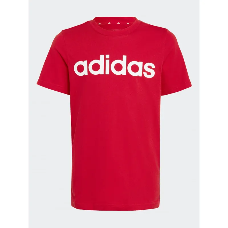 T-shirt manches courtes rose fille - Adidas | wimod