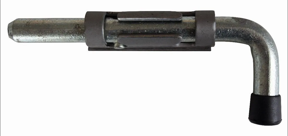 Verrou pistolet maxi renforcé - zingué