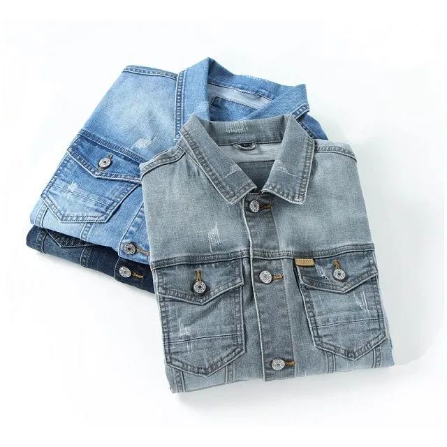 Veste décontractée en denim - Look Homme
