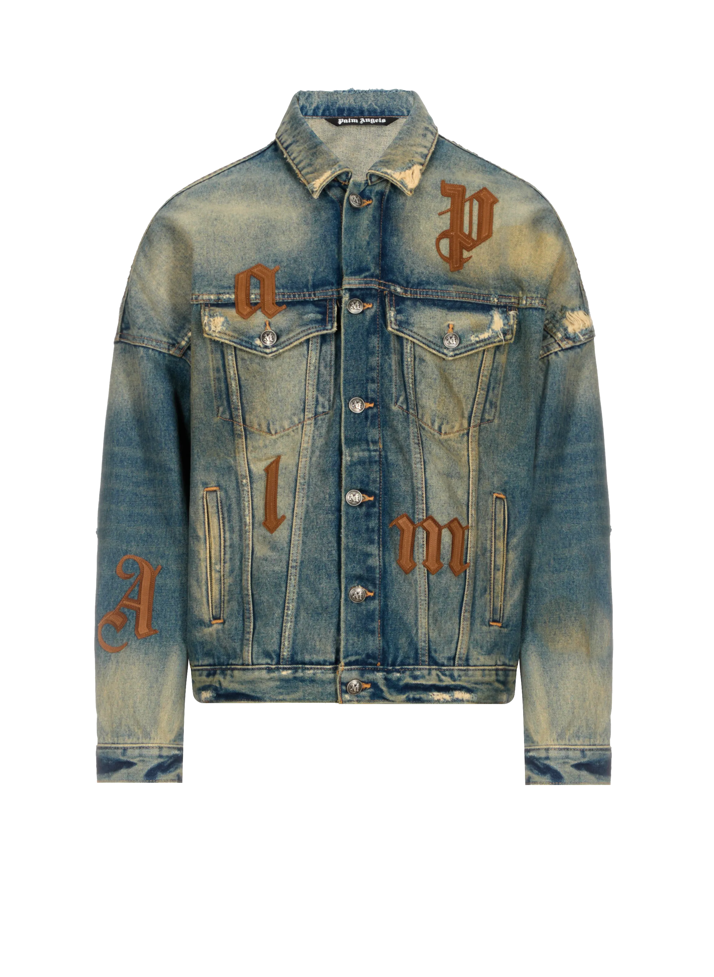 VESTE EN DENIM - PALM ANGELS pour HOMME | Printemps