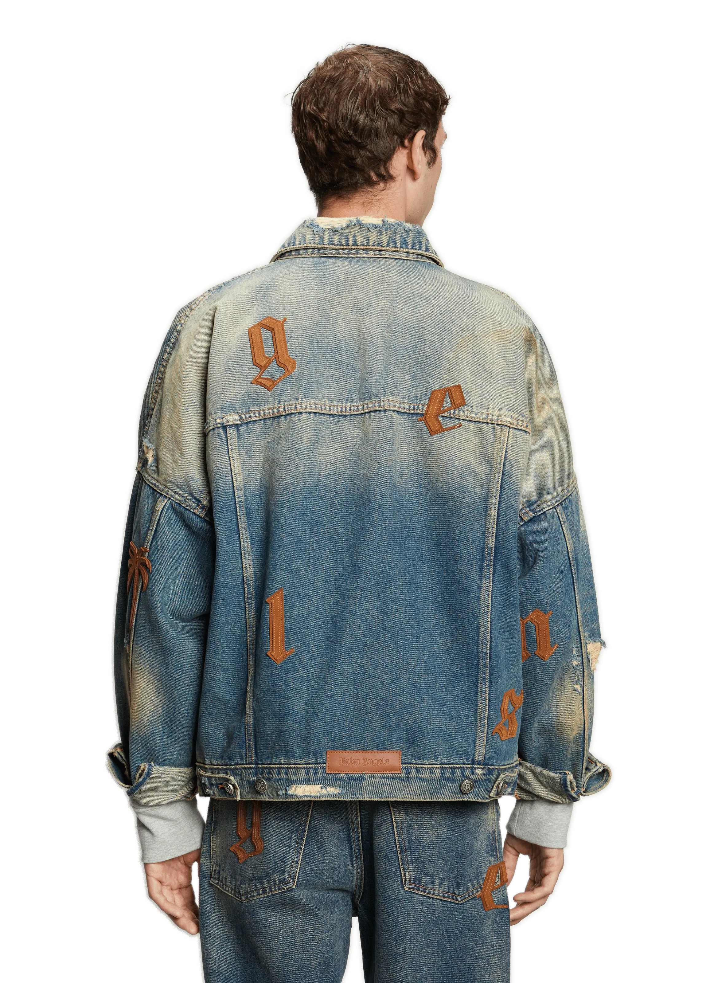 VESTE EN DENIM - PALM ANGELS pour HOMME | Printemps