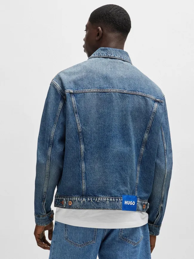 Veste en jean denim dex bleu homme - Hugo | wimod