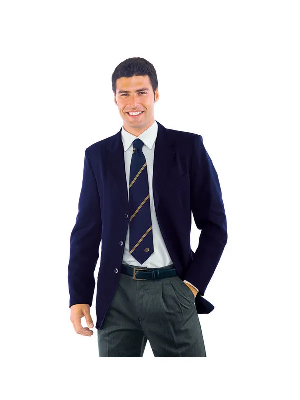 Veste Homme Mi-Saison 3 Boutons Bleu