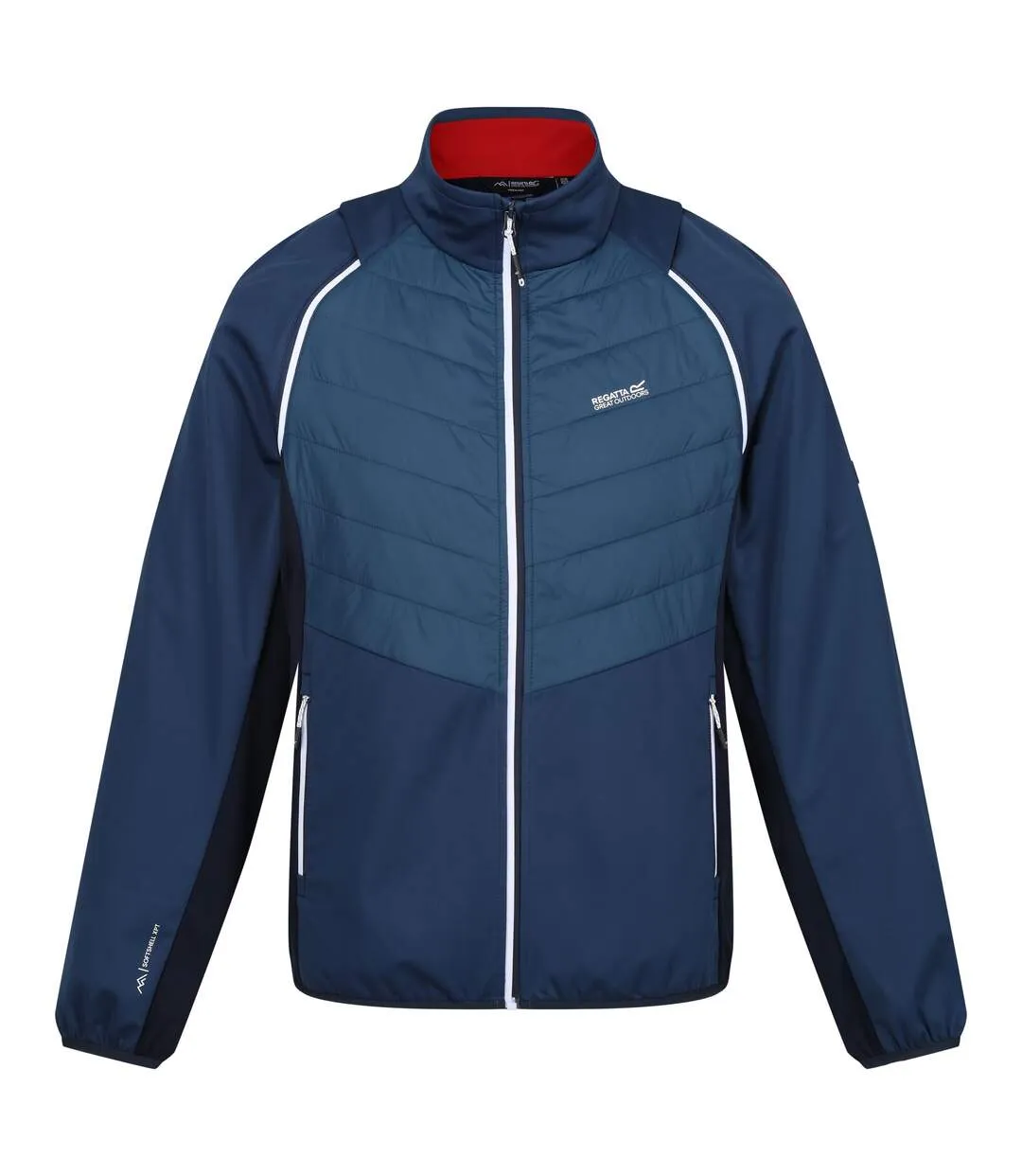 Veste hybride steren homme denim sombre / bleu marine / rouge danger Regatta