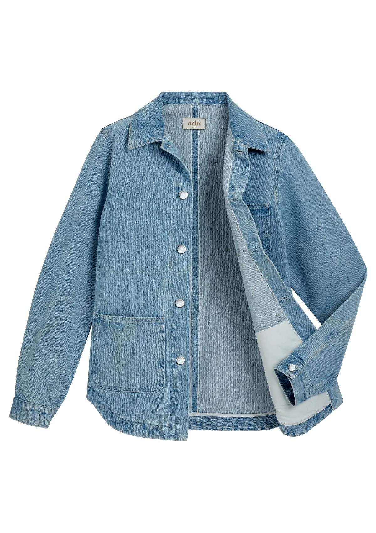 Veste mixte en denim lavé - Génésis – Label AÉ Paris