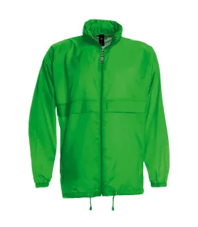 Veste softshell sirocco homme vert B&C
